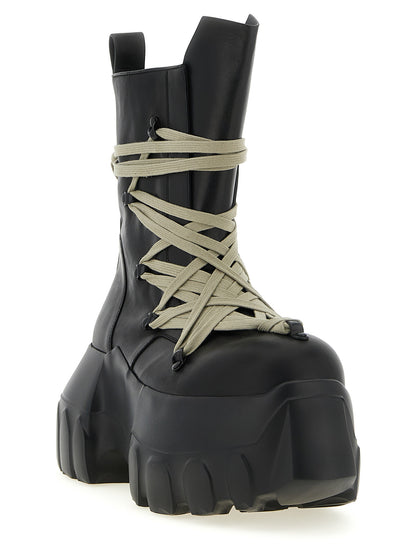 'Megalaced Mega Tractor' combat boots Boots, ankle boots