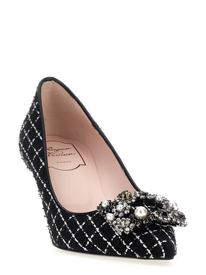 'Flower Strass Pearl' pumps Pumps