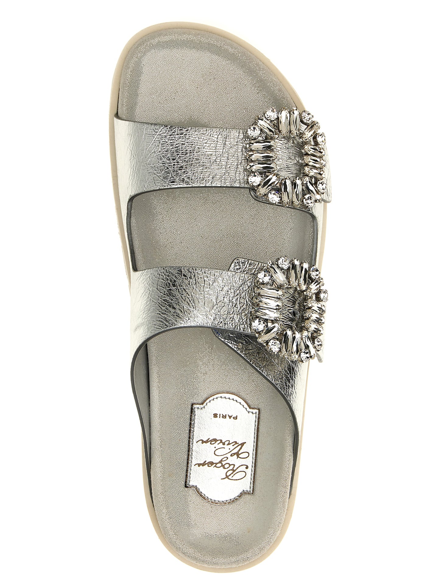 'Slidy Viv' rhinestone sandals Sandals