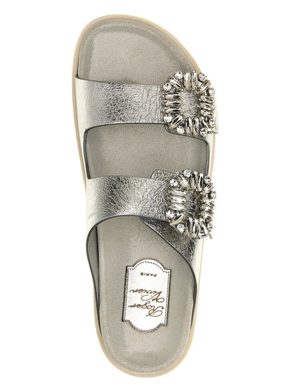 'Slidy Viv' rhinestone sandals Sandals