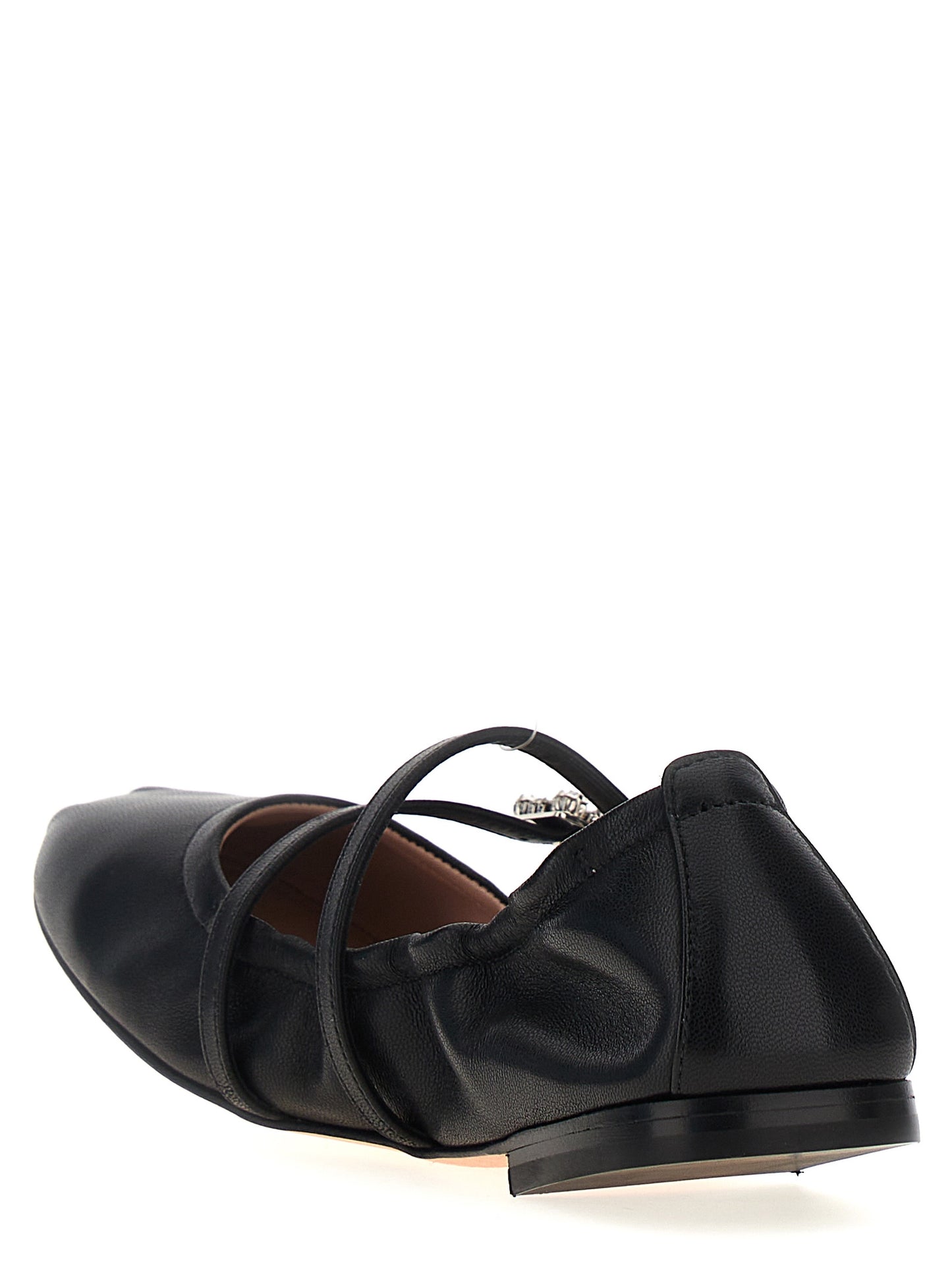 Jewel strap ballet flats Flat shoes