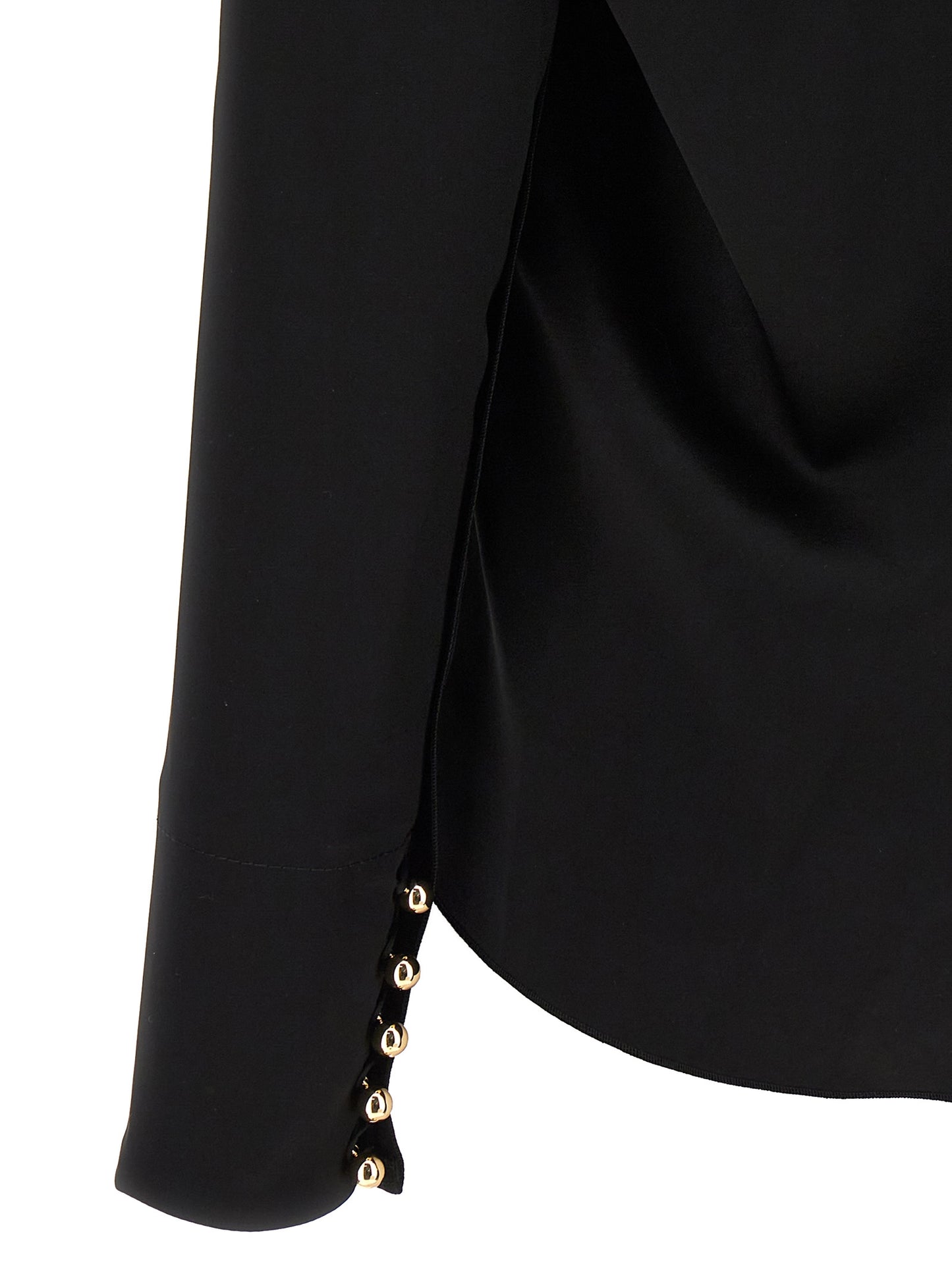 Metallic detail blouse Shirt, blouse
