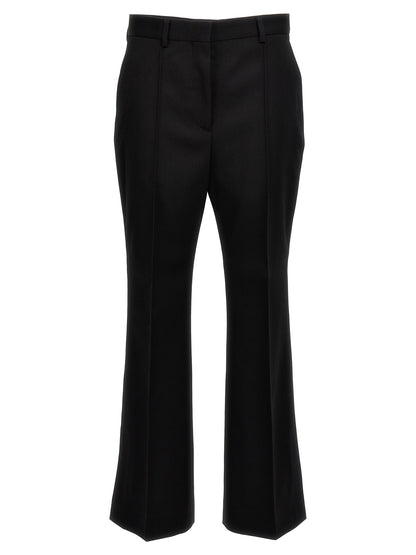 Wool flare pants Pants
