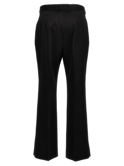 Wool flare pants Pants