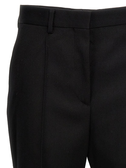 Wool flare pants Pants