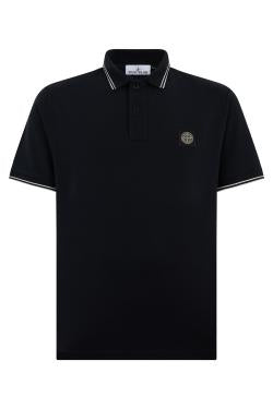 Stone Island Cotton polo with short sleeves