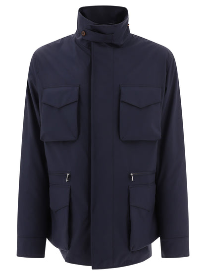 Technical fabric safari jacket Jackets and Coats