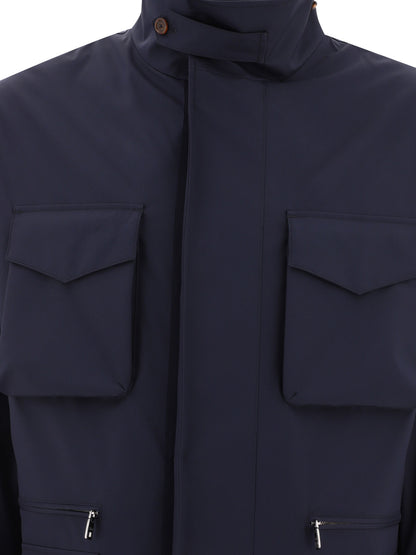 Technical fabric safari jacket Jackets and Coats