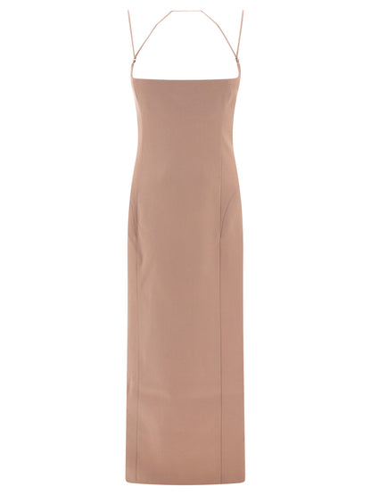 Gabardine midi dress Dresses