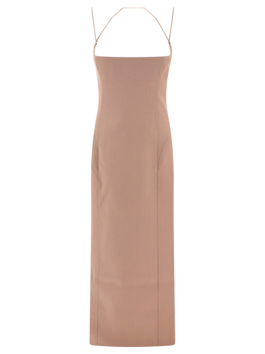 Gabardine midi dress Dresses