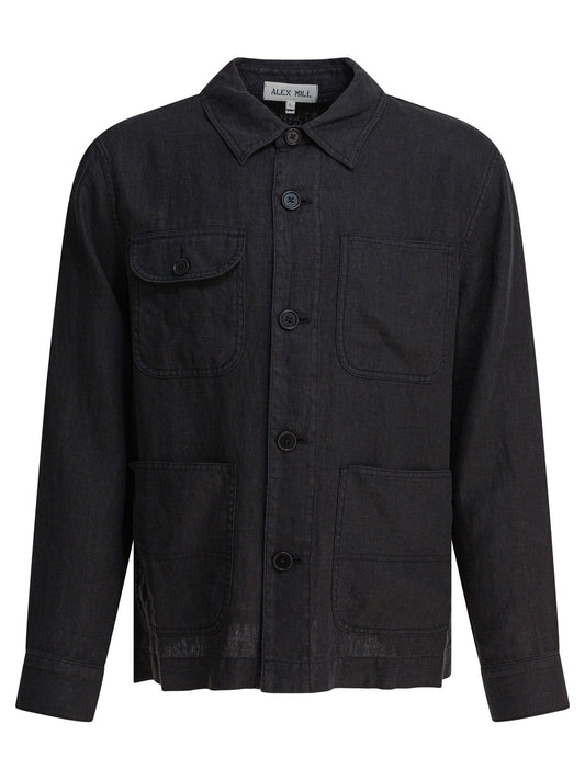 Linen work jacket Jackets and Coats