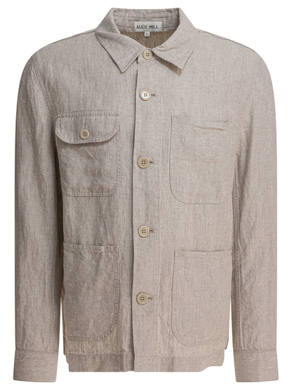 Linen work jacket Jackets and Coats