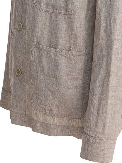 Linen work jacket Jackets and Coats