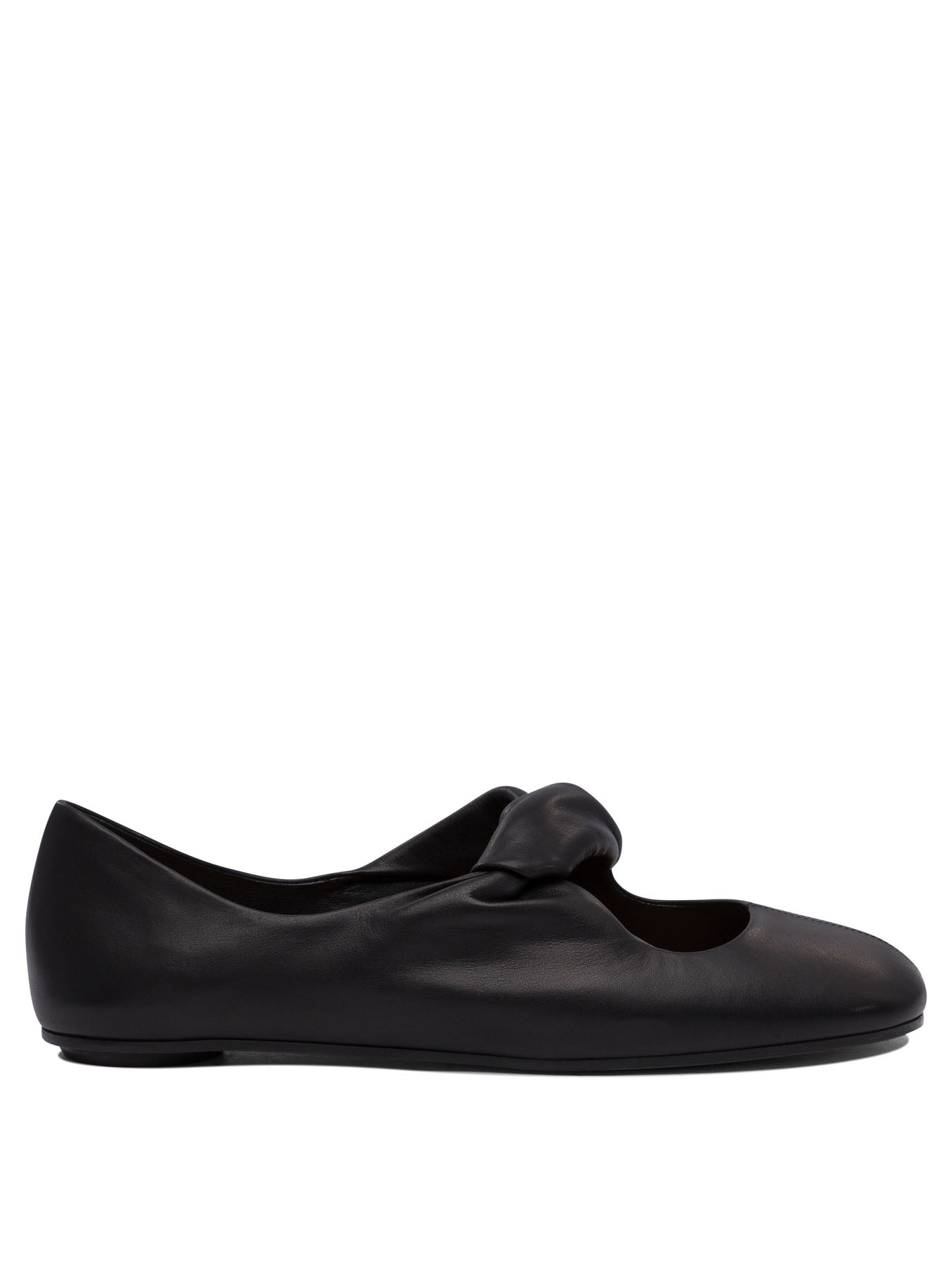 Twisted detail ballet flats Ballerinas