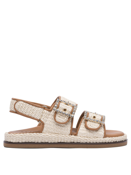 "Maya" raffia sandals Sandals
