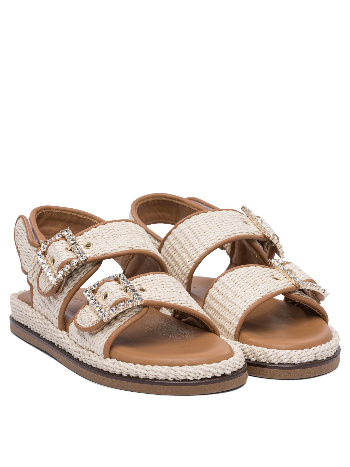 "Maya" raffia sandals Sandals