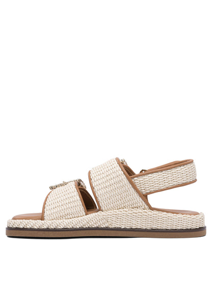 "Maya" raffia sandals Sandals