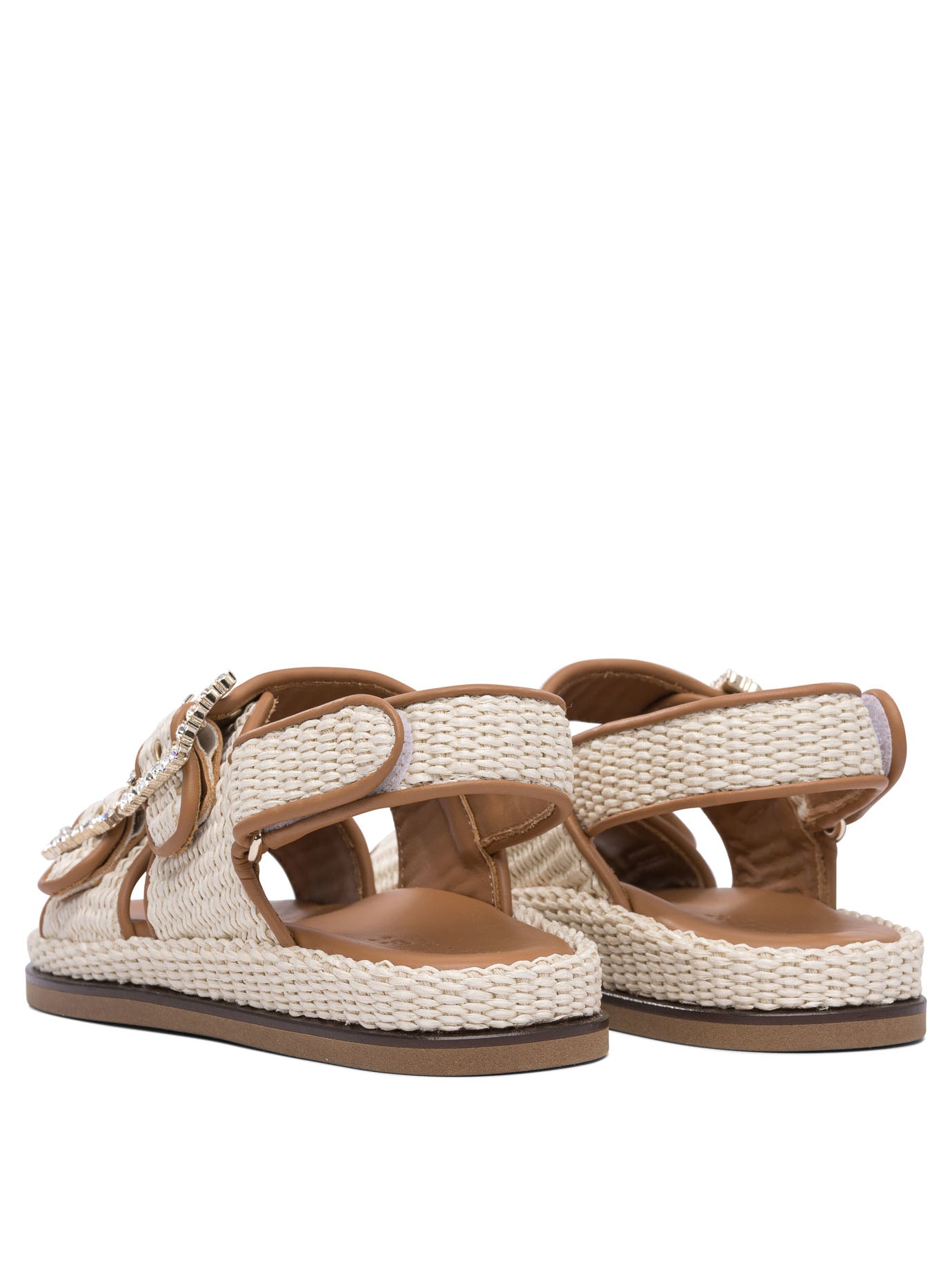 "Maya" raffia sandals Sandals