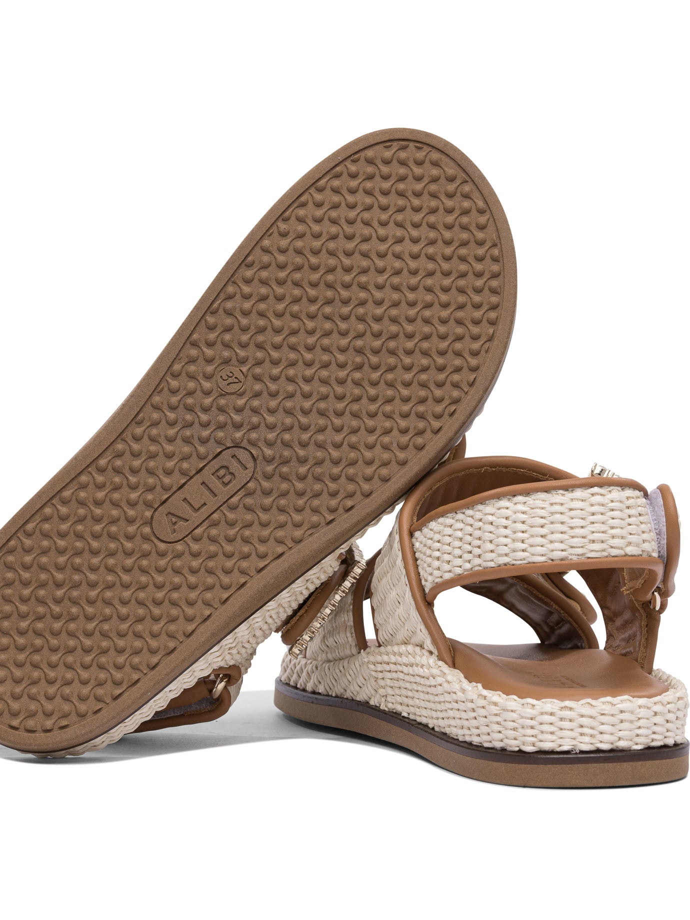 "Maya" raffia sandals Sandals