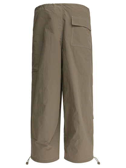 Nylon reflex parachute trousers Trousers