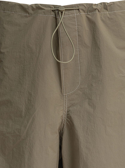 Nylon reflex parachute trousers Trousers