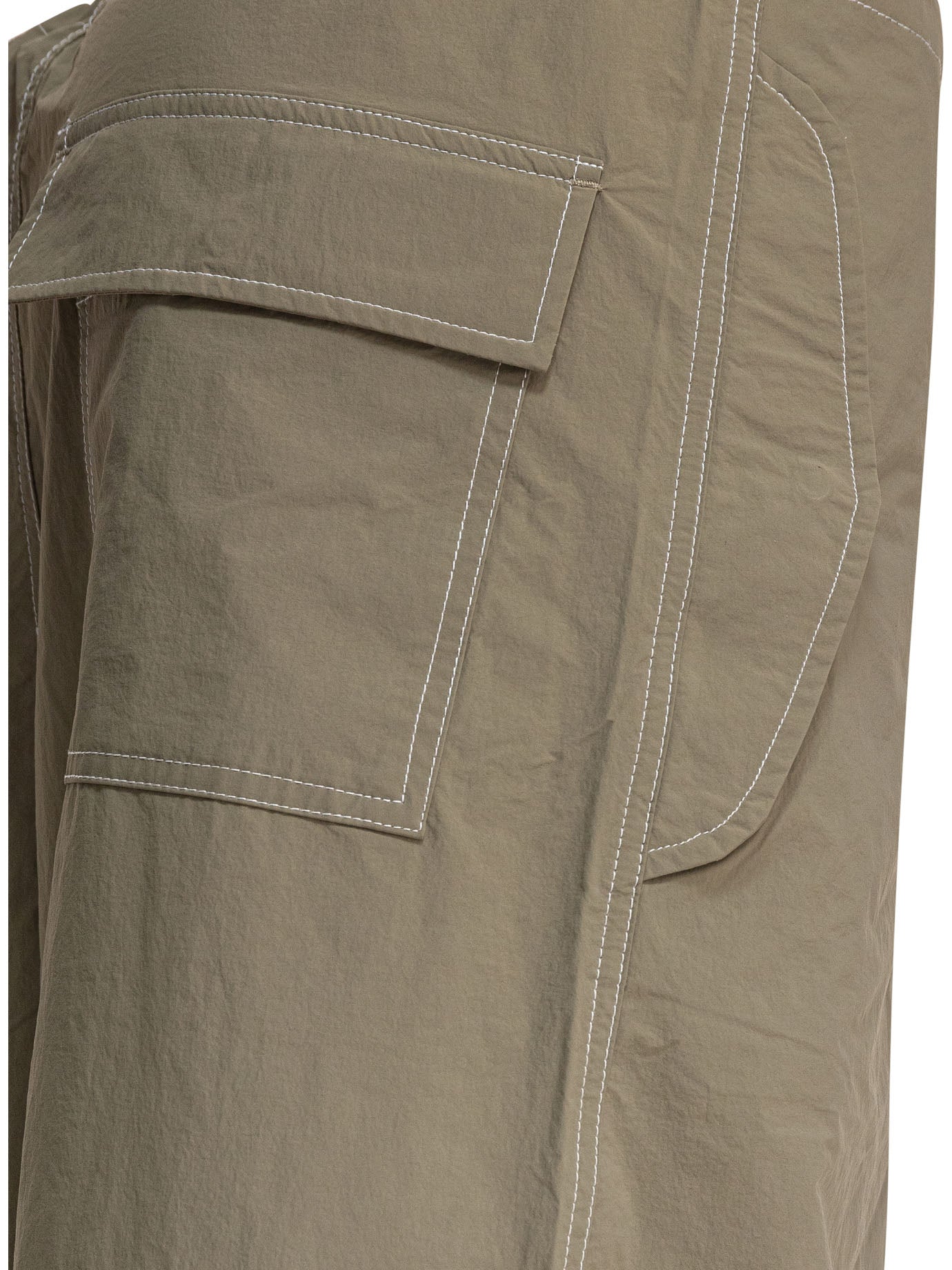 Nylon reflex parachute trousers Trousers