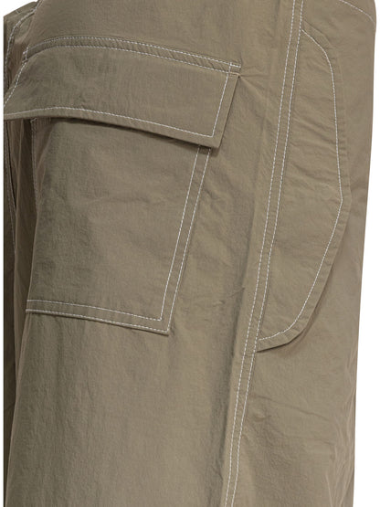 Nylon reflex parachute trousers Trousers