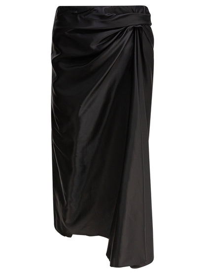 Draped skirt Skirts