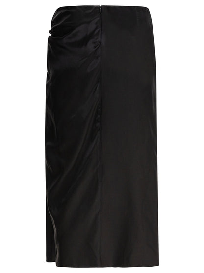 Draped skirt Skirts