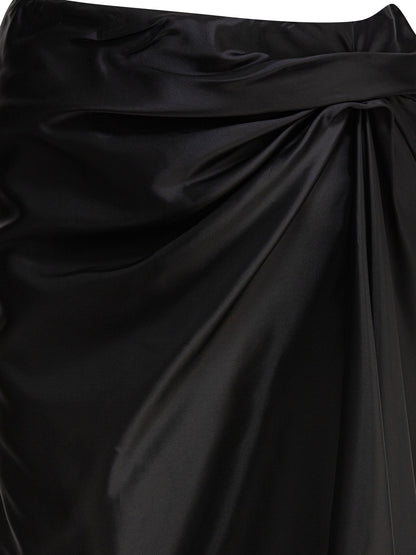 Draped skirt Skirts