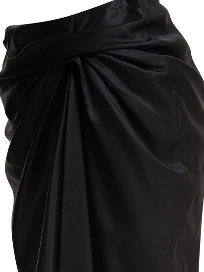 Draped skirt Skirts