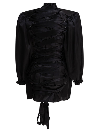 Lace-up blouse Shirts