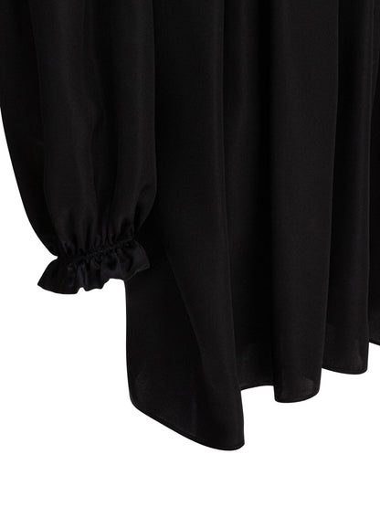 Lace-up blouse Shirts