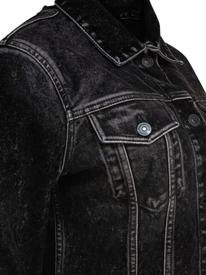 Denim jacket with laces Jackets and Coats