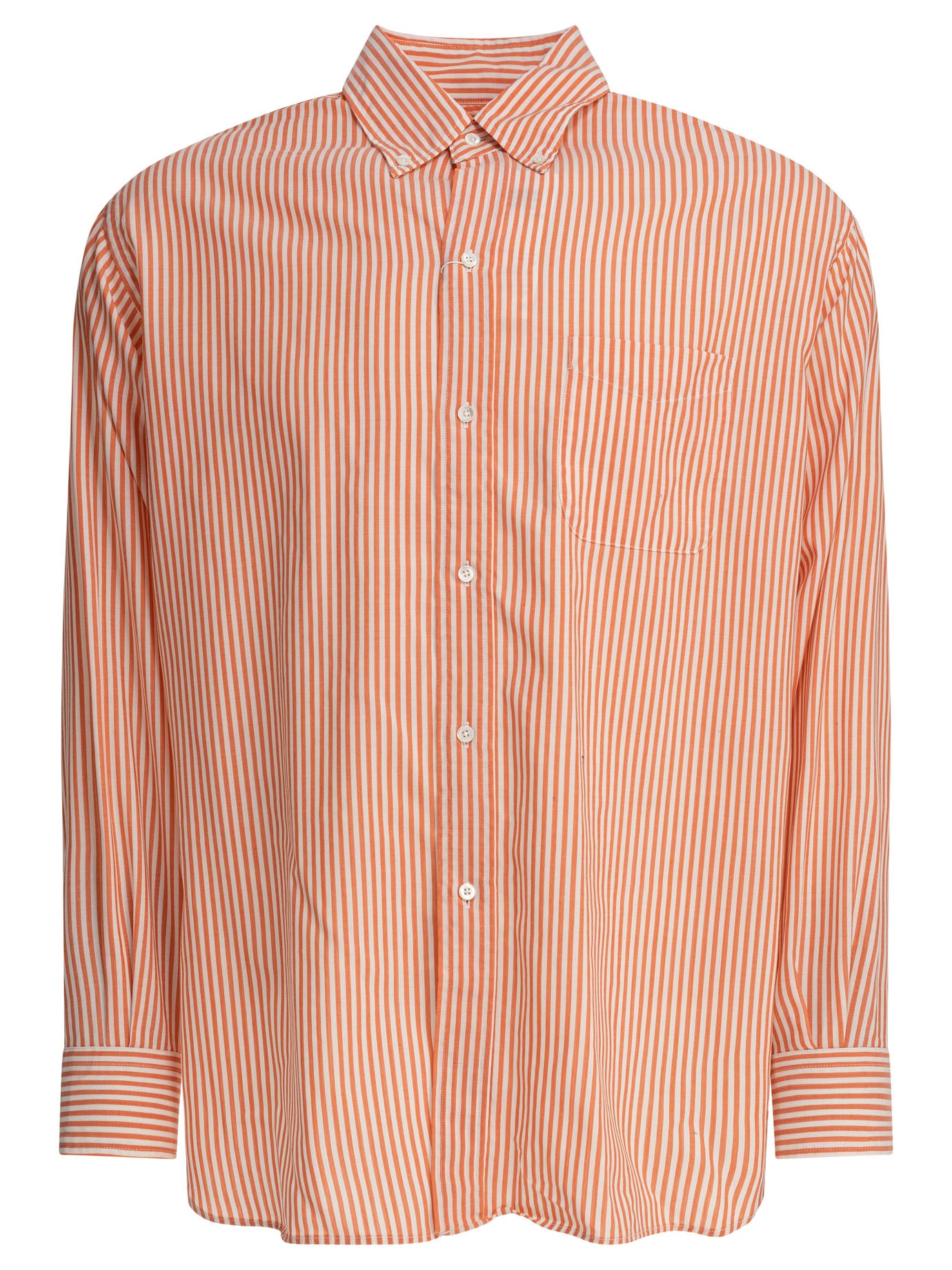 "Wool Stripe" Shirt Shirts