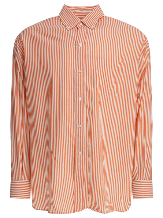 "Wool Stripe" Shirt Shirts