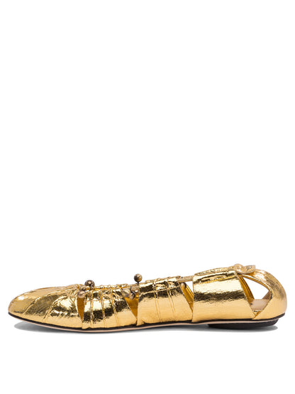 Ballet flats cut-out details Ballerinas
