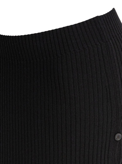Cotton and wool pencil skirt Skirts