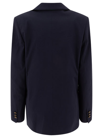 Double-breasted cotton blazer Jackets and Coats