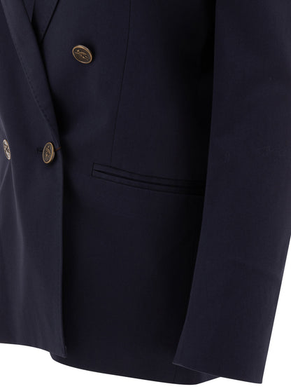 Double-breasted cotton blazer Jackets and Coats
