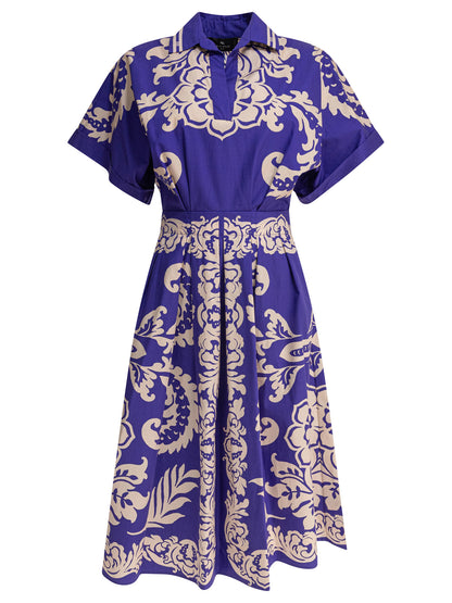 Cotton flared dress Dresses