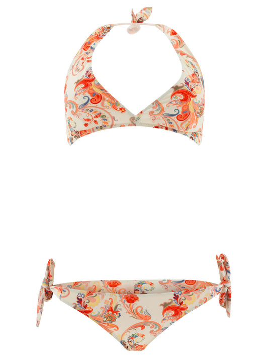 Bikini with paisley print Swimwear