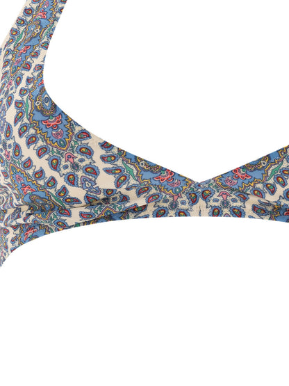 Bikini with paisley print Swimwear