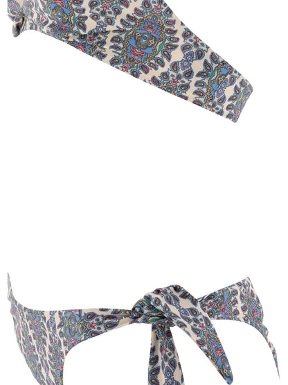 Bikini with paisley print Swimwear