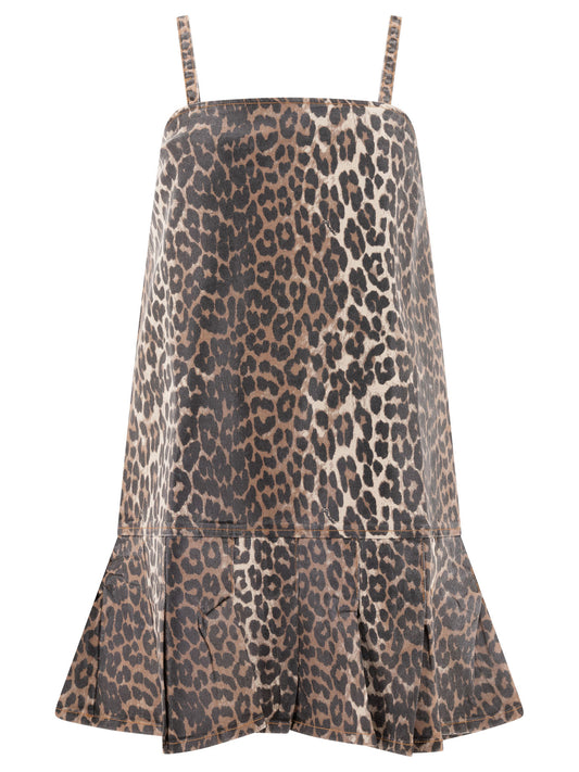 Leopard mini dress Skirts