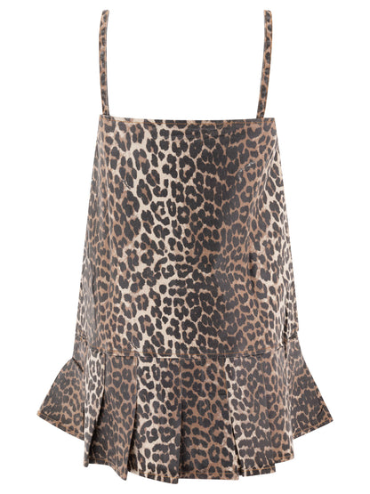 Leopard mini dress Skirts