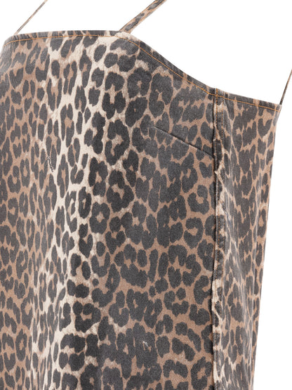 Leopard mini dress Skirts