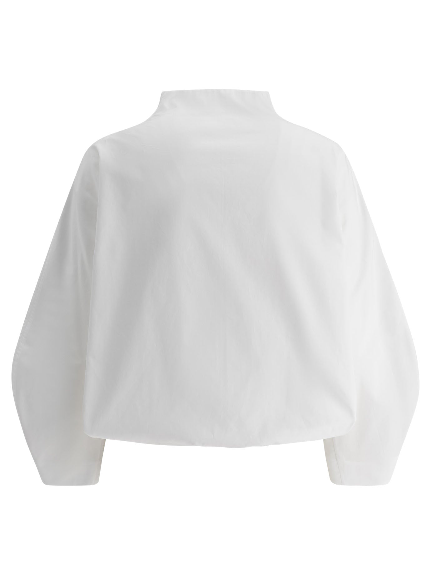 Cropped poplin shirt Shirts