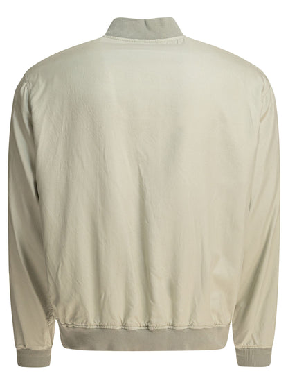 Silk Bomber Jacket Jackets and Coats