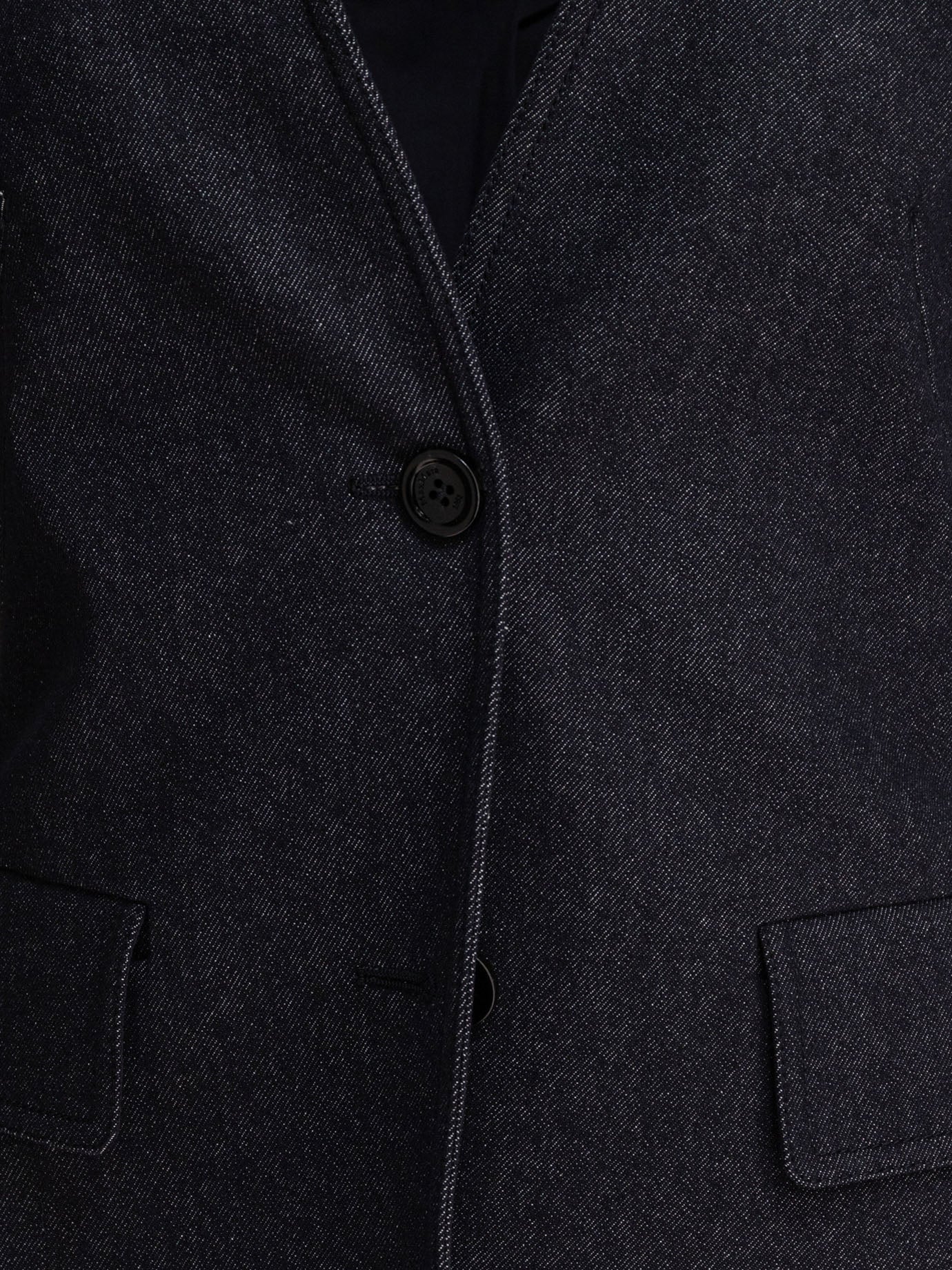 Denim-effect blazer Jackets and Coats